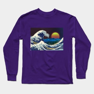 Great Wave Off Kanagawa Long Sleeve T-Shirt